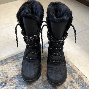 Sorel WOMEN'S WHITNEY™ II TALL LACE BOOT | Gore-Tex | Black | Size 7 |